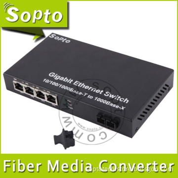 4 UTP Bidi Sc Fast Ethernet Media Converter (SPM-E14T235-N20S)